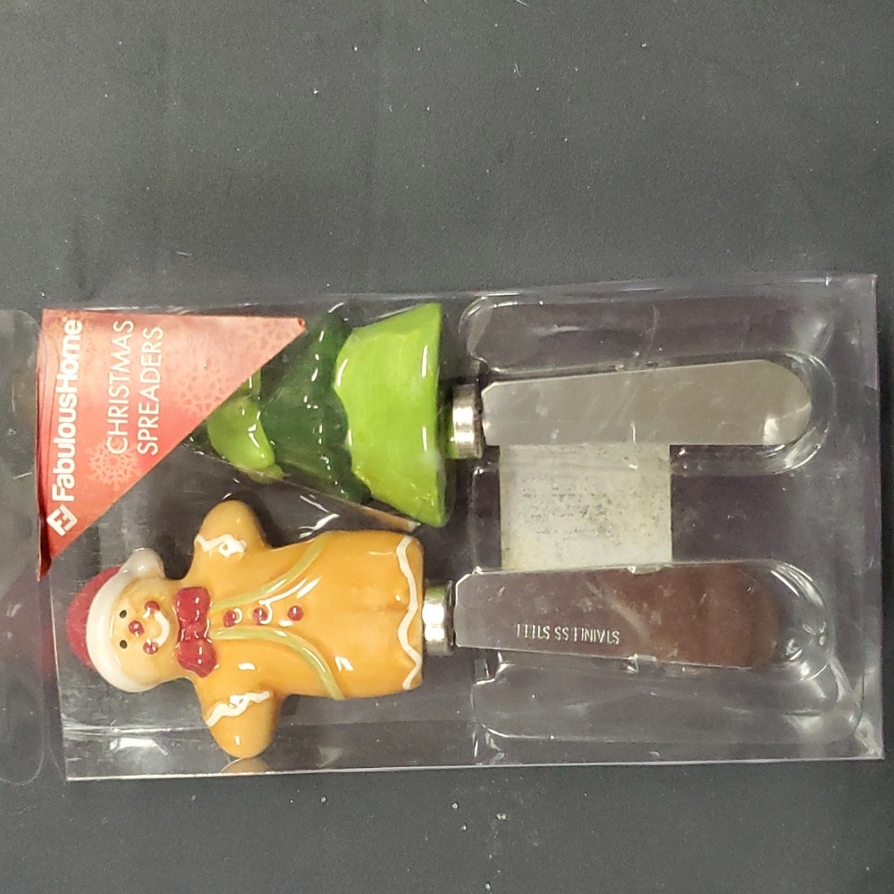 Holiday cheese spreaders